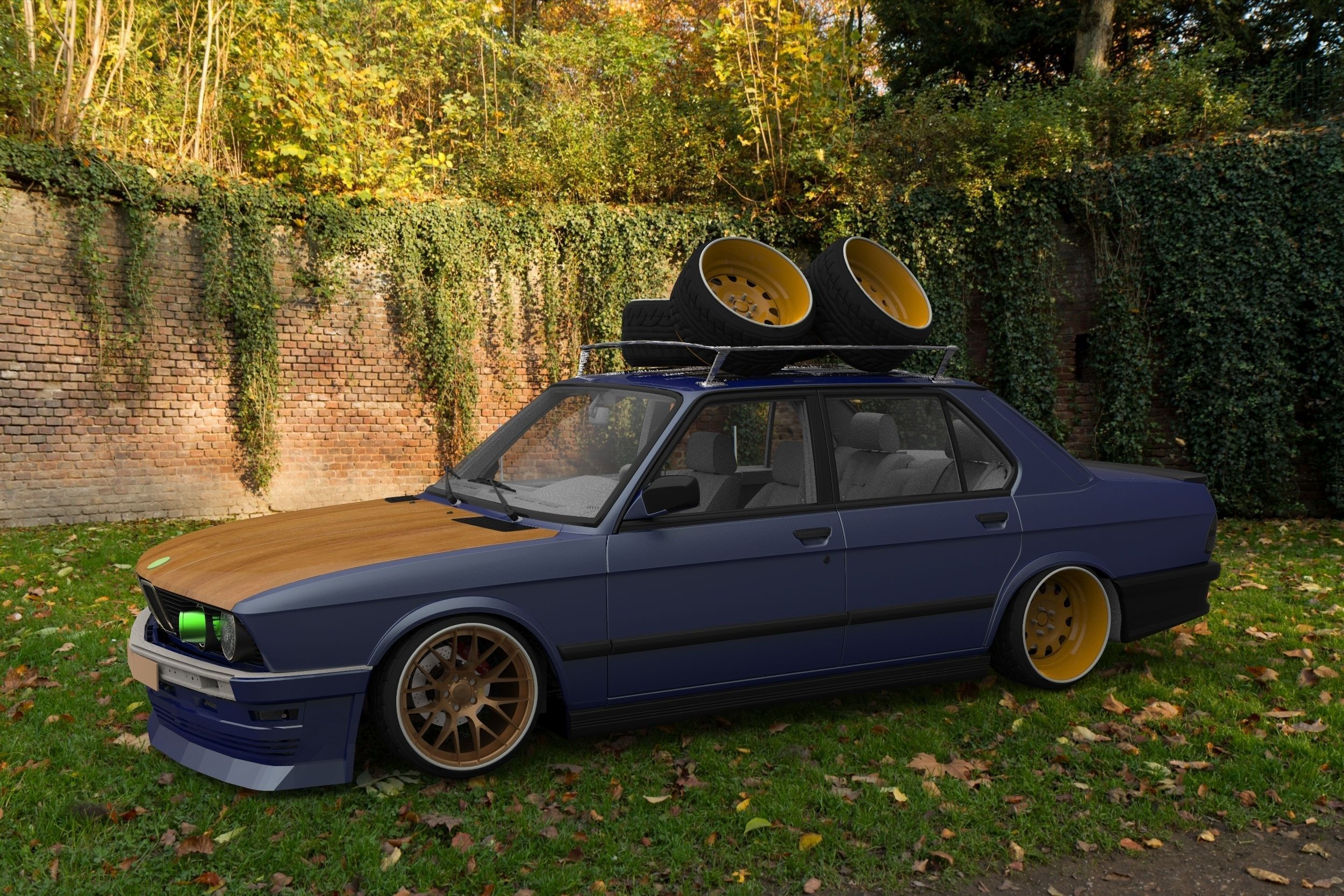 Wallpaper #bRmiBo8BtGB6xQ782FSY6 Stanced BMW E28 3D Model Max Obj 3ds Fbx Mtl Cgtradercom