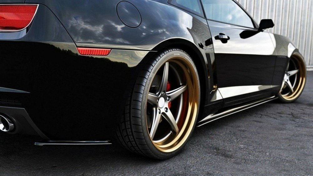 Wallpaper #E7hQ3JIBJvJKYCmENvuE186 Maxton Design Rear Side Splitters Chevrolet Camaro Mk5 Ss Us Version