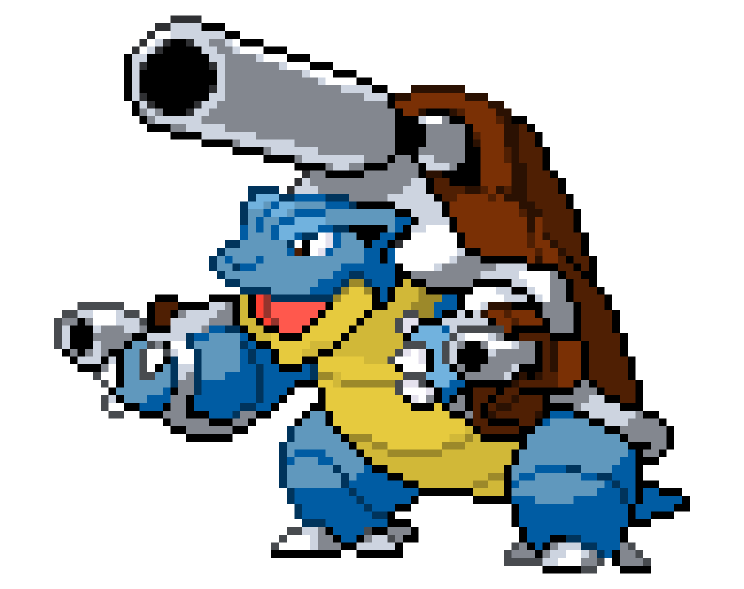 Wallpaper #VhfjPZMBPLD5_VENJd5E272 Blastoise Pixel Art Pixel Art Maker