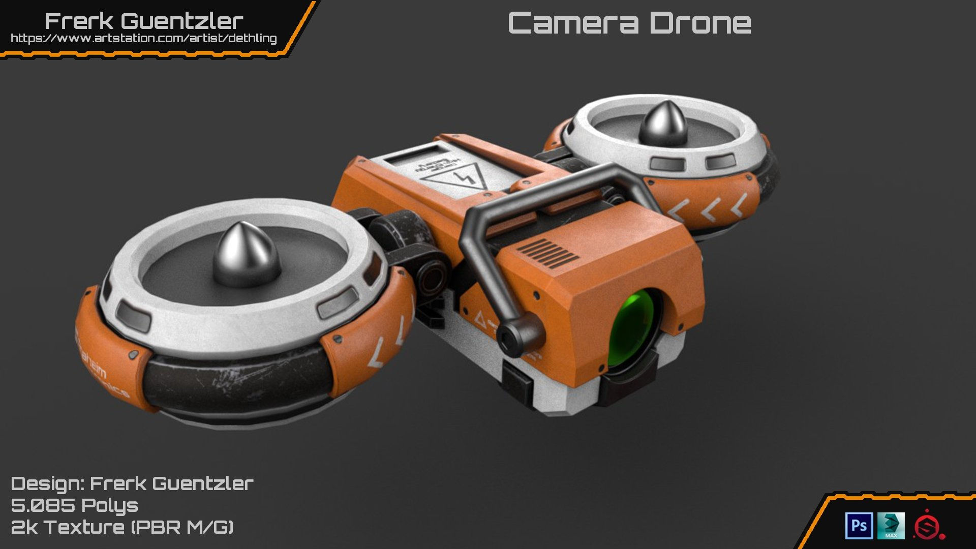Wallpaper #eb723 Concept Sci Fi Drone Obj