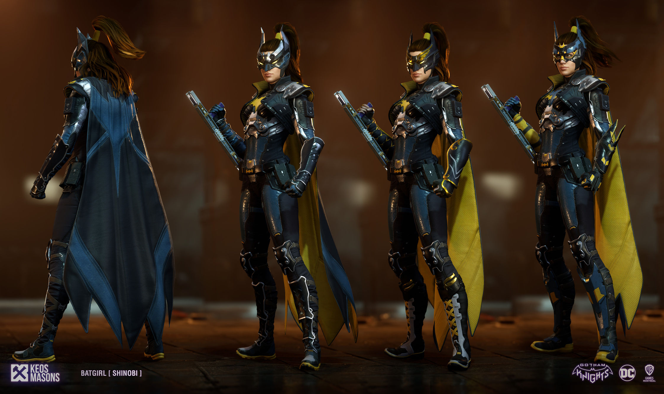 Wallpaper #2FjNNJMBzN9vxX34oj3l275 Batgirl Gotham Knights Polycount