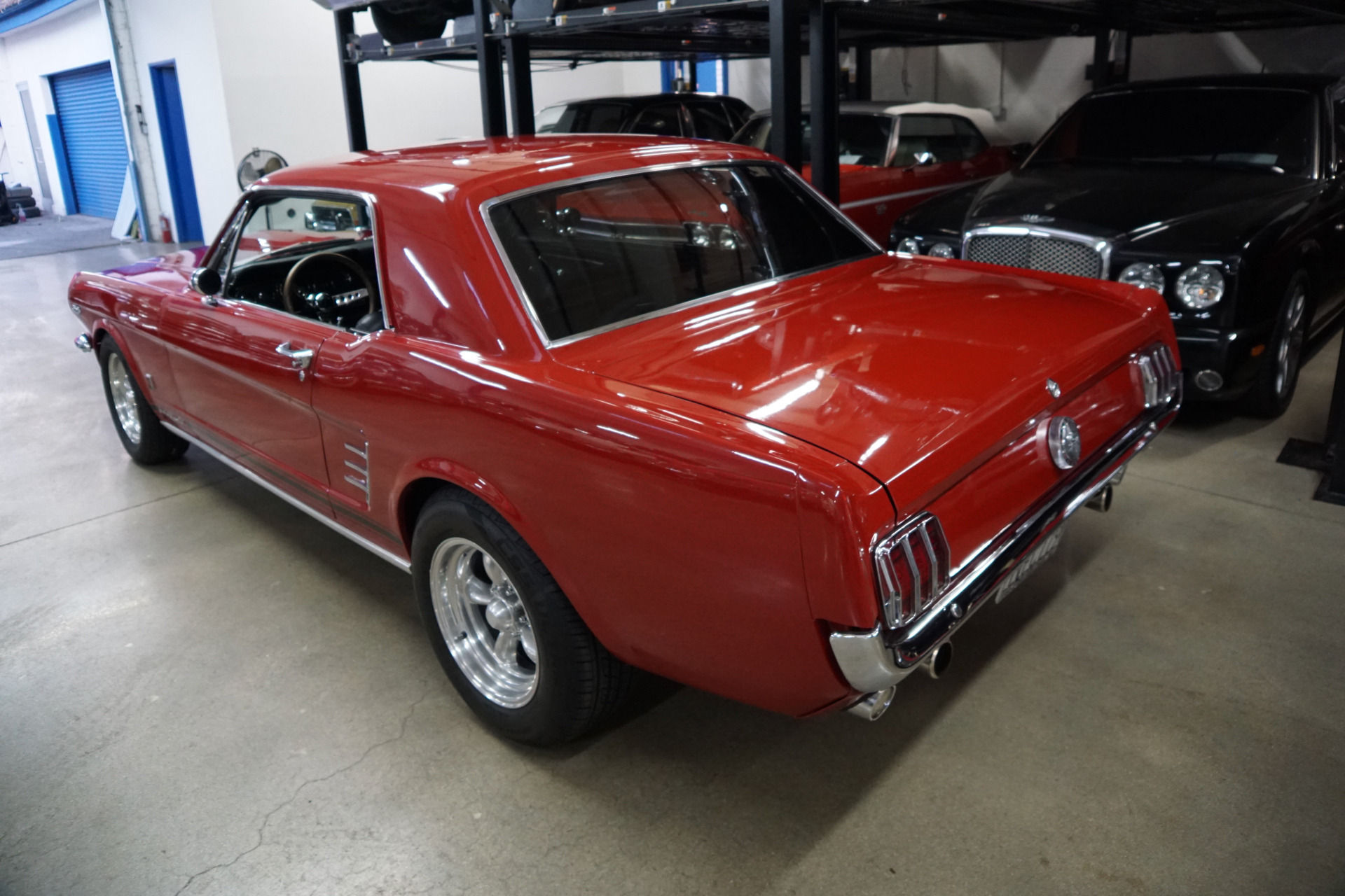 Wallpaper #GEC3L5MBJhL2WPbab77t180 1966 Ford Mustang 289 V8 Custom Restomod Stock 4984 for Sale Near