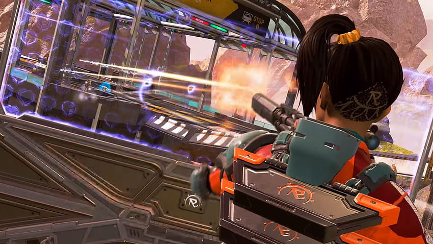 Wallpaper #rrg725IBJvJKYCmEfPWi138 Rampart is the First Apex Legends Character with a Specific Weapon Type