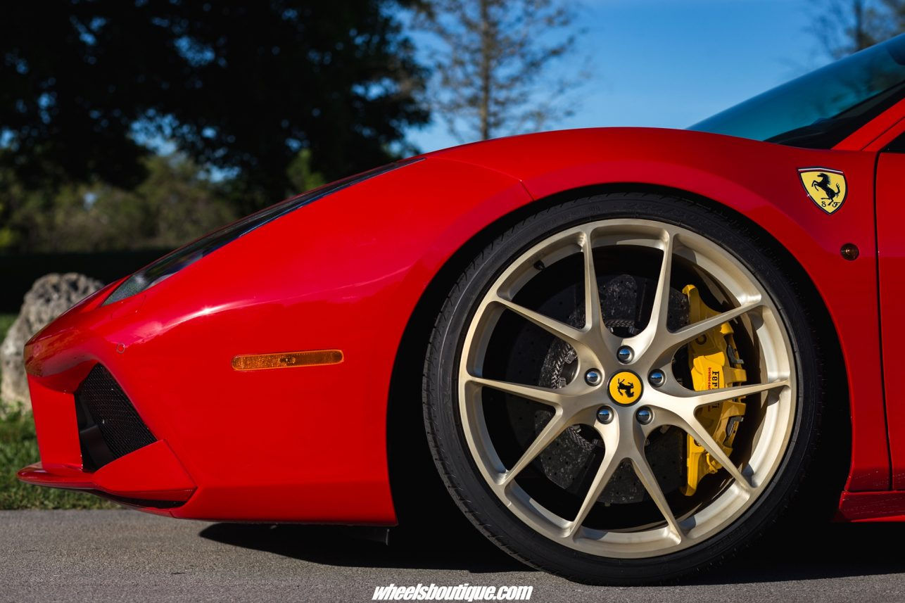 Wallpaper #ghnmI48BtGB6xQ78F4QR18 Ferrari 488 Gtb on Hre P101 Gallery Wheels Boutique