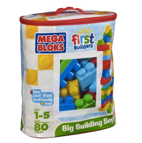 Wallpaper #634d6 Mega Bloks First Builders Big Building Bag with Big Building Blocks