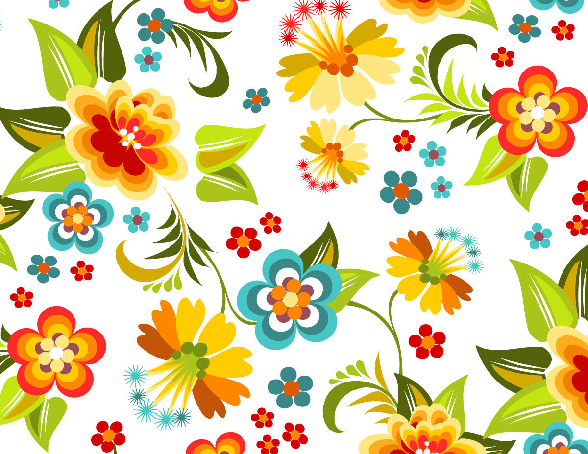 Wallpaper #7wCA644BSdW8dNouOhGM1 Colorful Floral Pattern