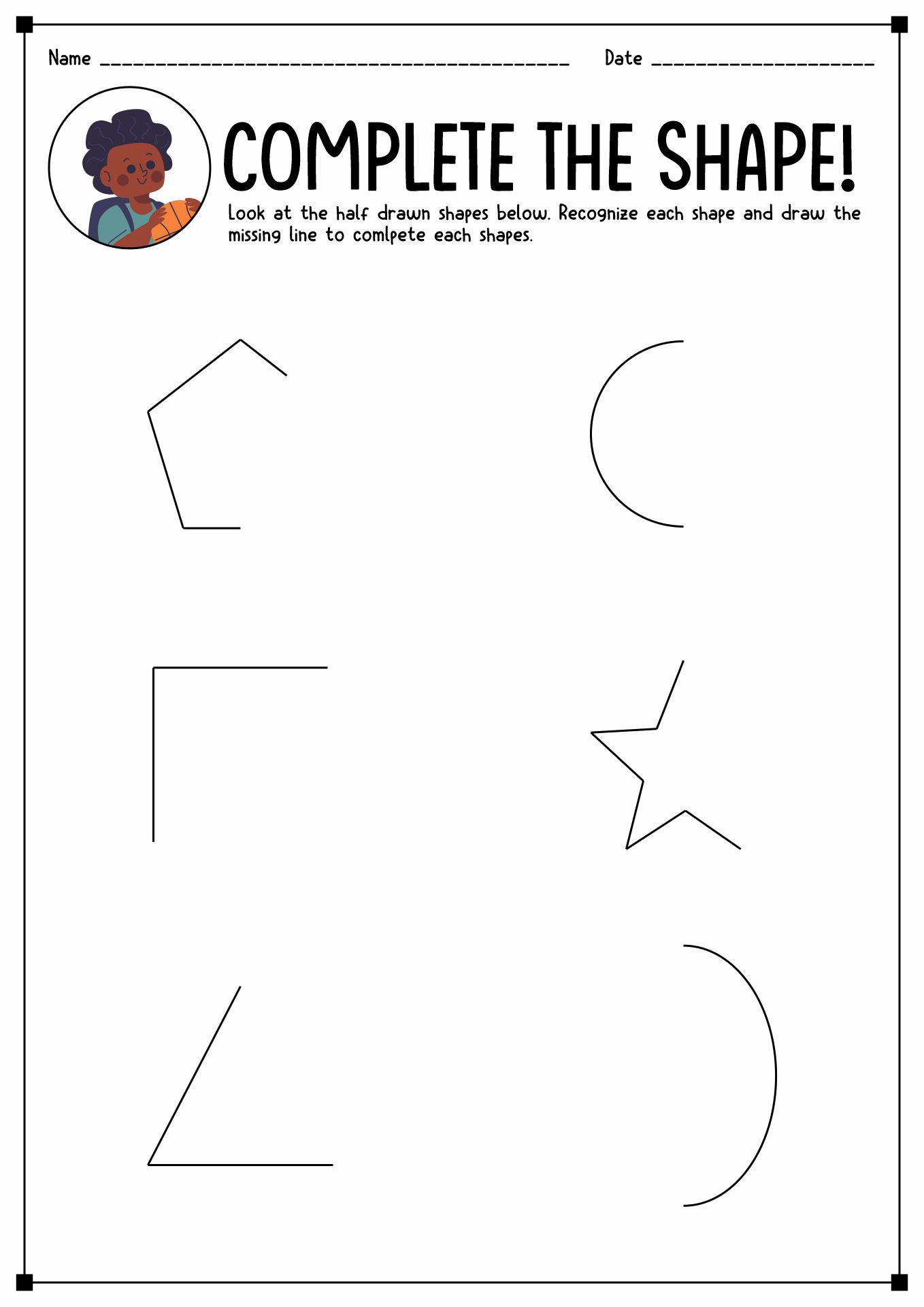 Wallpaper #3E70C Visual Perception Worksheets Free Printable Pdf for Kids 30 Free