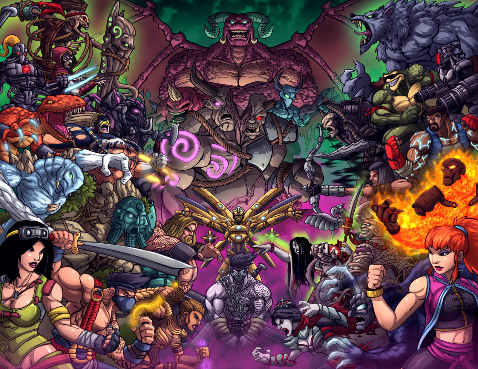 Wallpaper #FWcZA5MBSpphPi3-VLJA199 Killer Instict Mugen Characters Download List Mugenation