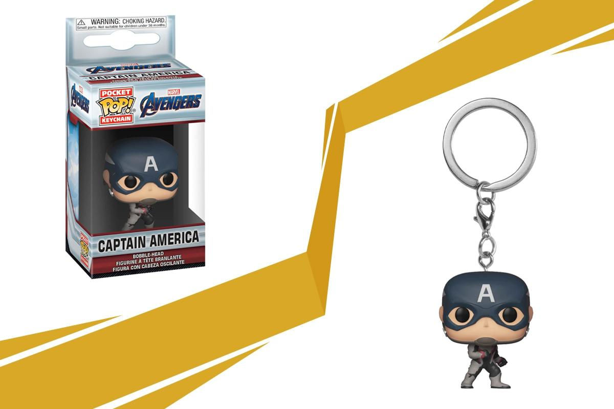 Wallpaper #PGe08JIBSpphPi3-pWiQ62 Funko the Avengers Endgame Captain America Pop Keyring Marvel