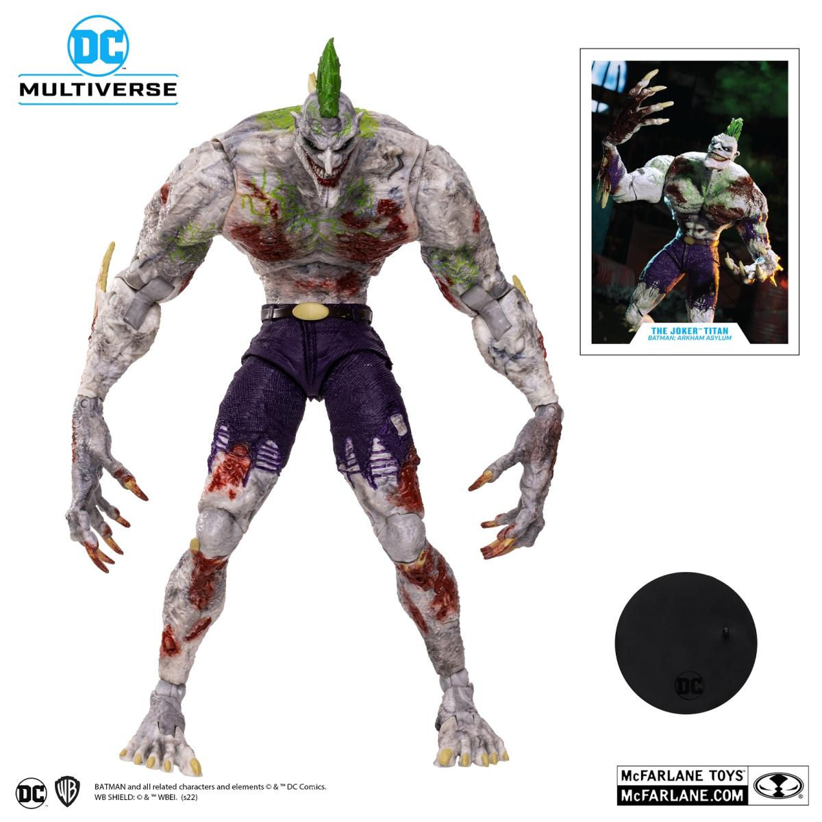 Wallpaper #AmejB5MBSpphPi3-q8eP268 Mc Farlane the Joker Titan Megafig Action Figure DC Comics