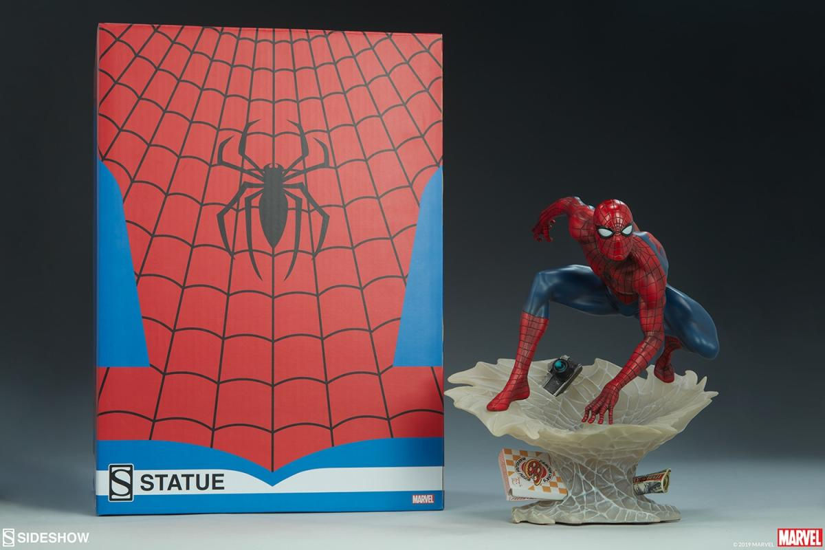 Wallpaper #fZ1IZ5cBkAG5jTCHS7Mj22 Sideshow Collectibles Spider Man Statue Marvel