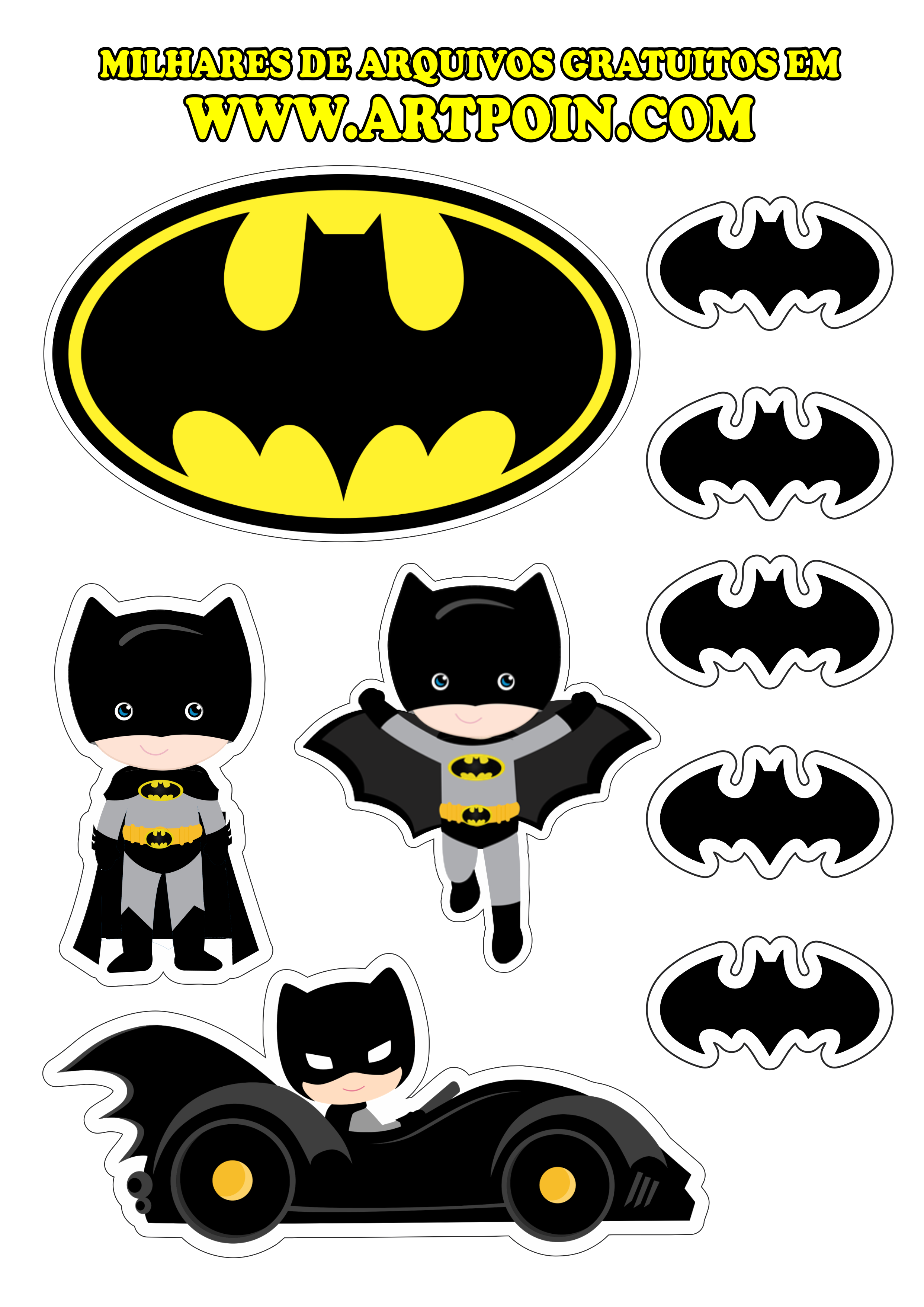 Wallpaper #uxnfK48BtGB6xQ78ao6l53 Batman Infantil Lindo Topo De Bolo Para Decorar Sua Festa Png