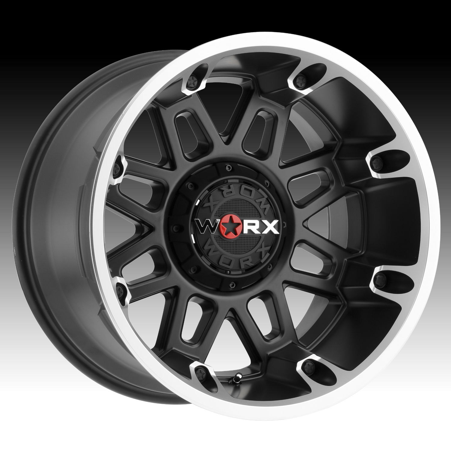 Wallpaper #_4f2MZMBPAdmKxa2CmIl87 Worx Alloy 811 Conquest Satin Black Machined Custom Wheels Rims Worx