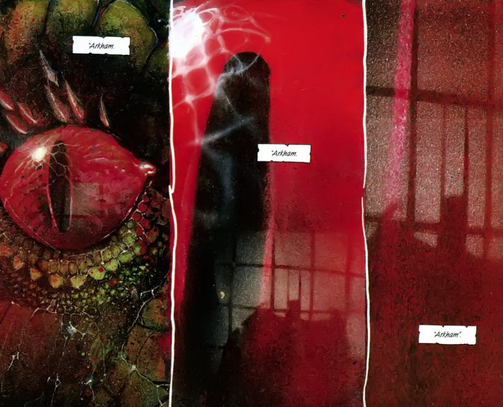 Wallpaper #_u94TJMBMN-XEVvV3j2j226 Arkham Asylum Lasile Darkham Comics Batman
