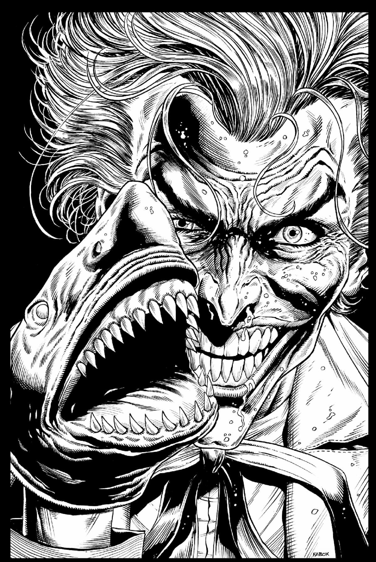 Wallpaper #Cv_taJMB3lSXT3zUwOVw406 Batman Three Jokers 1 Jason Fabok 2nd Print Bw Sketch 125 Variant