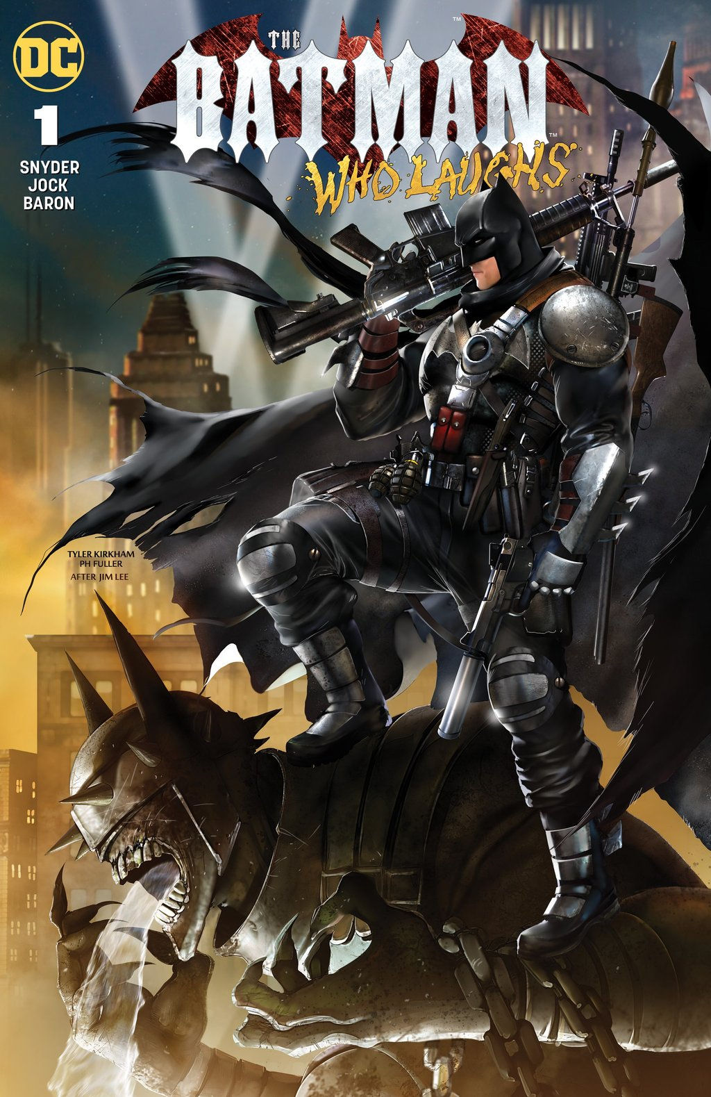 Wallpaper #7H1K8I4Bnwiau_P6RwVF28 Batman Who Laughs 1 Krs Exclusive Cover a Tyler Kirkham Variant