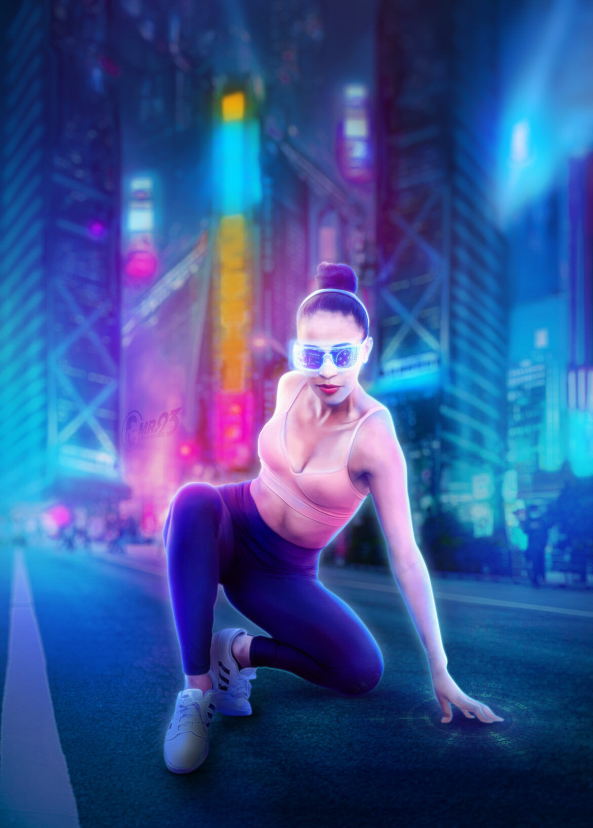 Wallpaper #MGdF-JIBSpphPi3-LInZ162 Cyberpunk Design Style Mr23 the Reality Bender