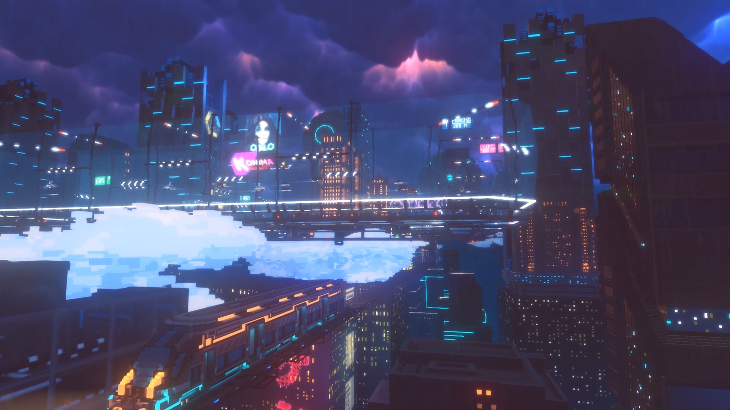 Wallpaper #HBmWBI8BtGB6xQ78Pk8C19 Cloudpunk La Risposta a Cyberpunk 2077 Della Startup Tedesca Ion Lands