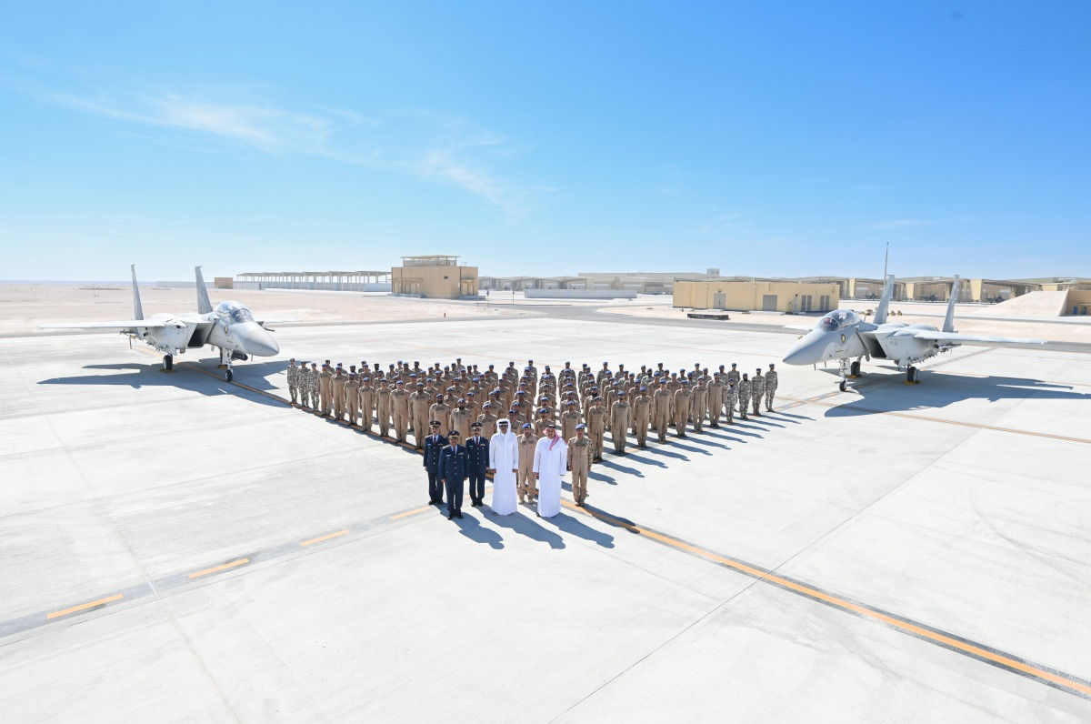 Wallpaper #uGcECpMBSpphPi3-SdKw341 Amir Inaugurates F15qa Fighter Jet the Peninsula Qatar