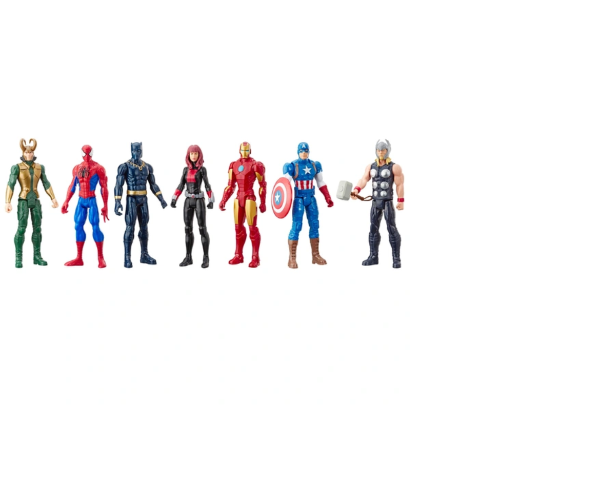 Wallpaper #1PSJOpMBKFX8bn3r0XhI189 Marvel Avengers Titan Hero Series Action Figure 7 Figure Multipack