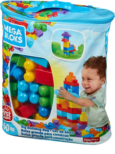 Wallpaper #634d6 Mega Bloks First Builders Big Building Bag with Big Building Blocks