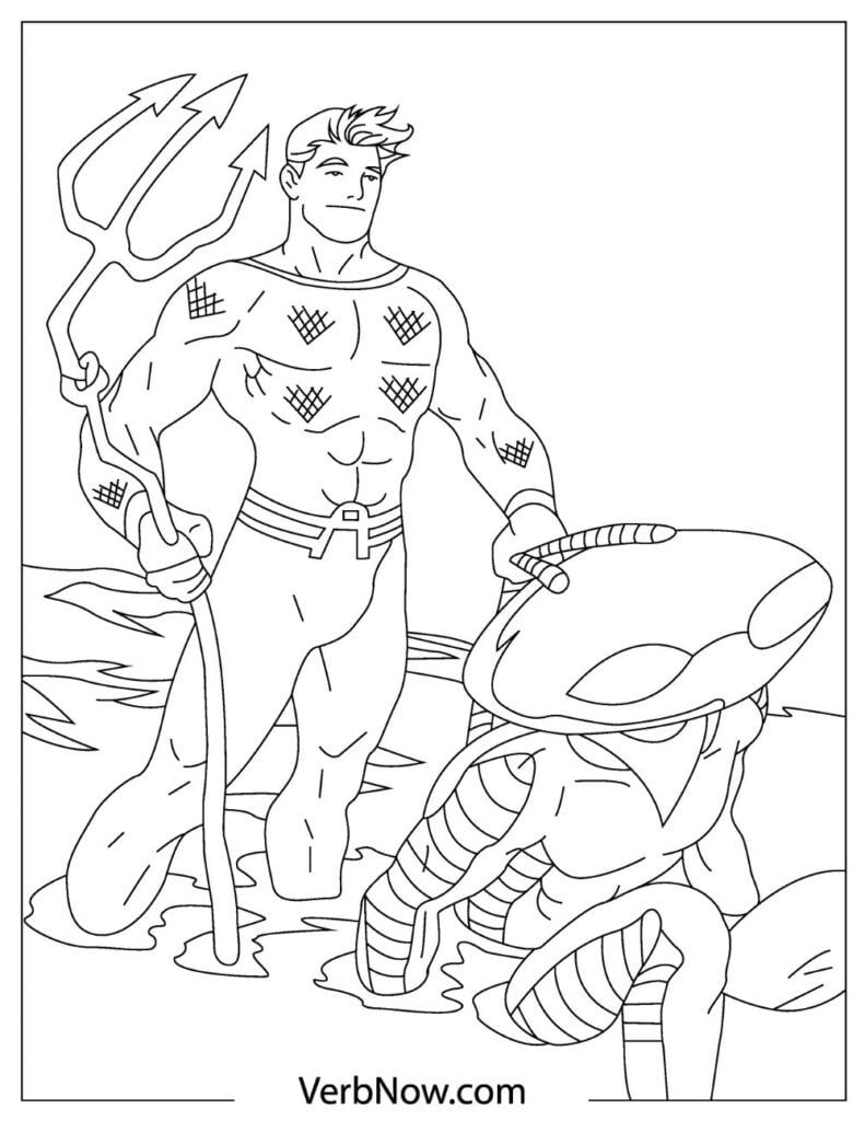 Wallpaper #909c6 Aquaman Coloring Pages Free Coloring Pages Wonder Day Coloring