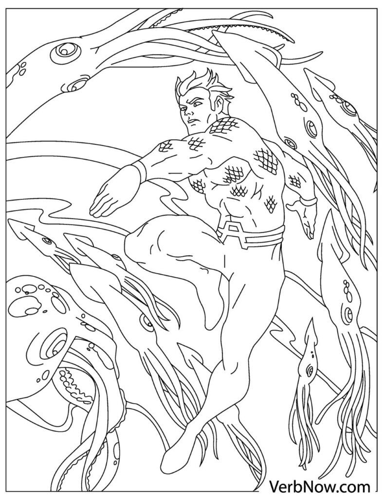 Wallpaper #909c6 Aquaman Coloring Pages Free Coloring Pages Wonder Day Coloring