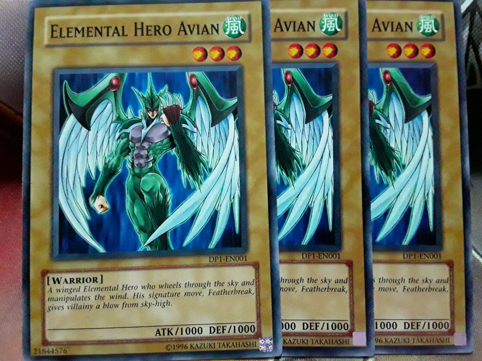 Wallpaper #tWd9EpMBSpphPi3-svuu238 Yu Gi Oh Individual Cards Elemental Hero Avian X 3 Rymp En005 Common
