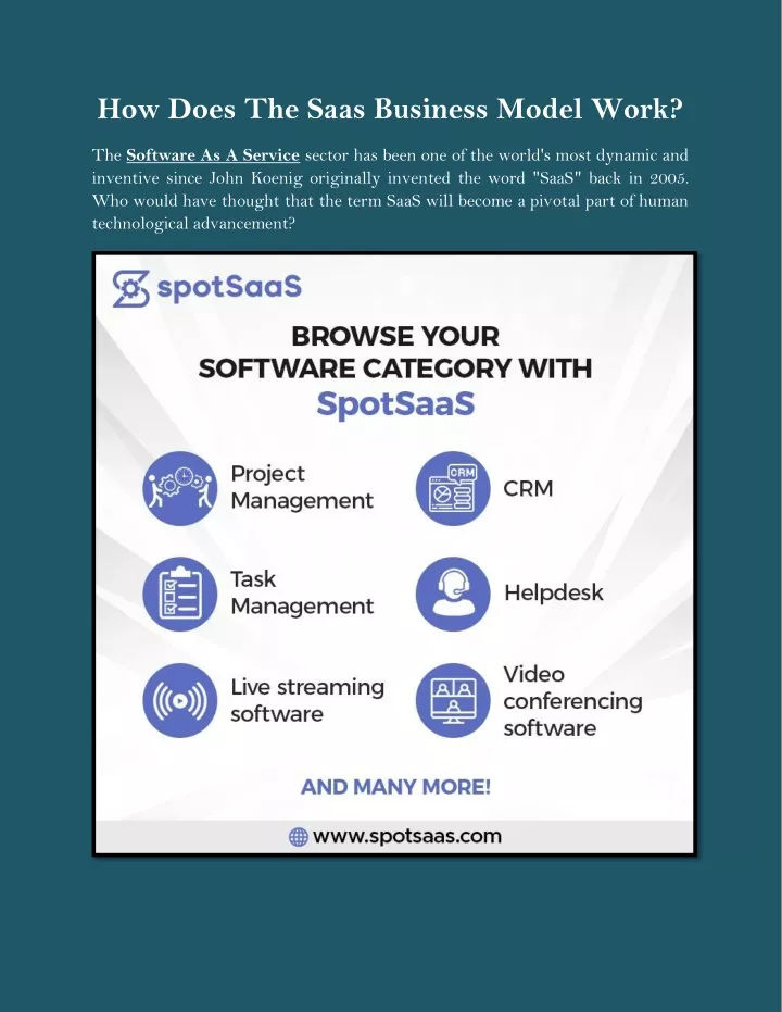 Wallpaper #v5yE4pIBZHQxiYarF8Bm525 Ppt How Does the Saas Business Model Work Powerpoint Presentation