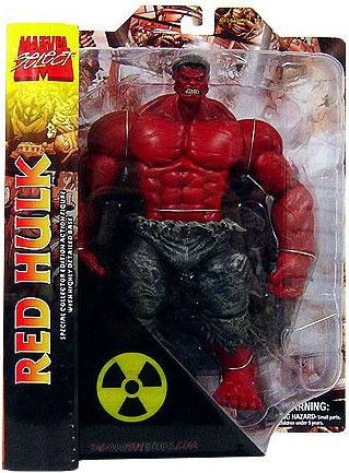 Wallpaper #nJzn4pIBZHQxiYarVcIZ105 Marvel Marvel Select Red Hulk 10 Action Figure Diamond Select Toys Toywiz