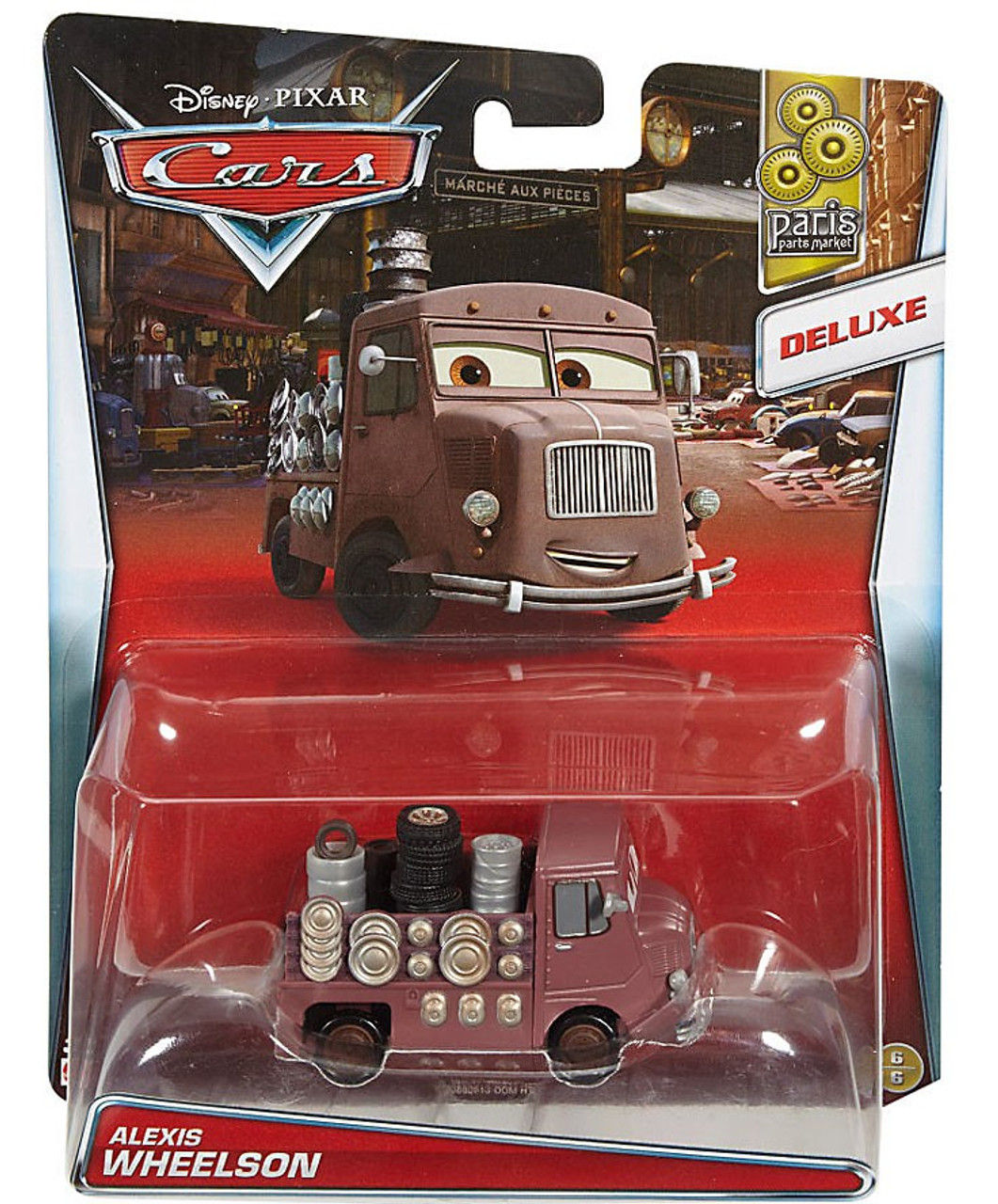 Wallpaper #phnEM48BtGB6xQ78lZtZ21 Disney Pixar Cars Paris Parts Market Alexis Wheelson 155 Diecast Car 66