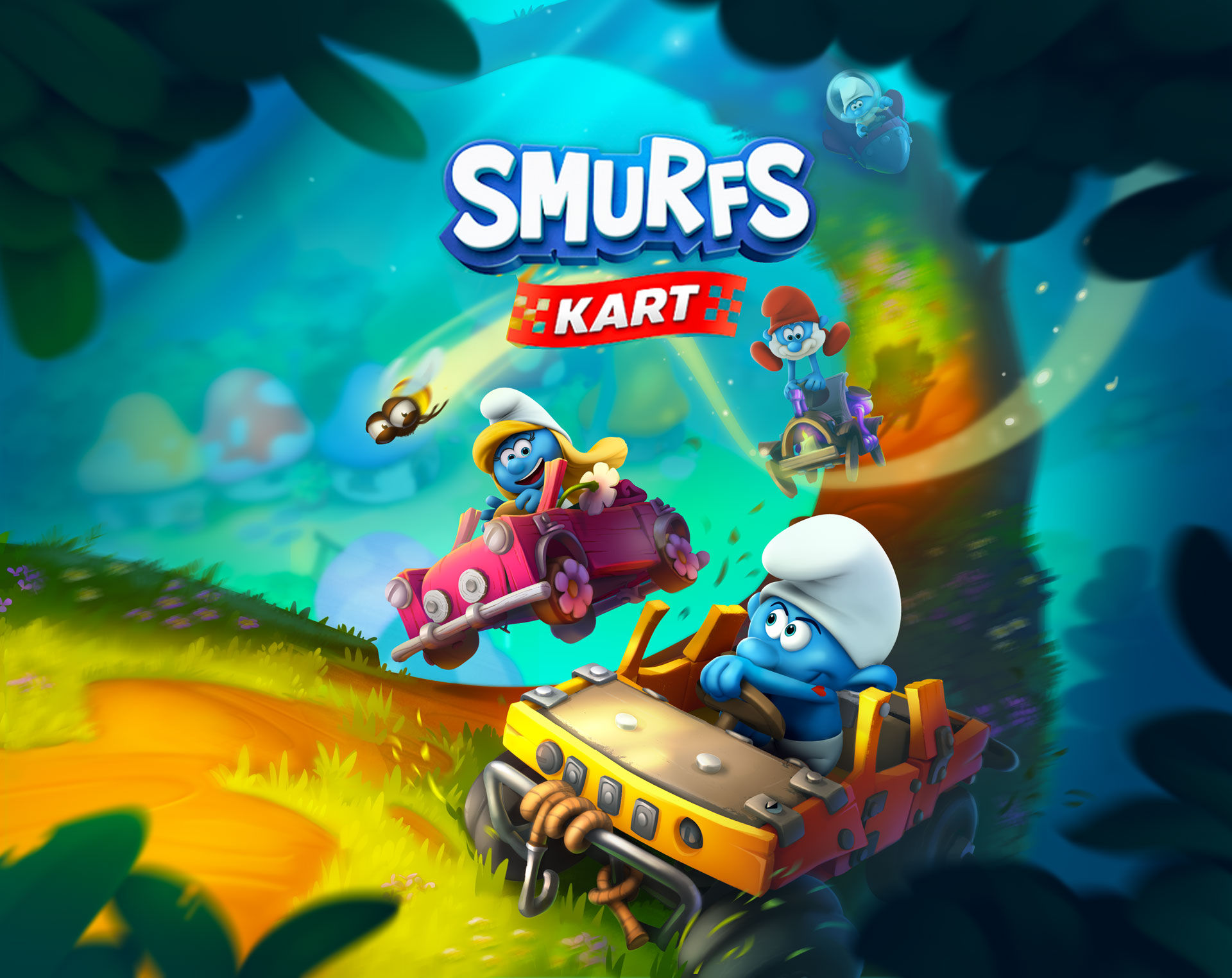 Wallpaper #62gCHpMBSpphPi3-eSe0336 Smurfs Kart Turbo Edition Buy