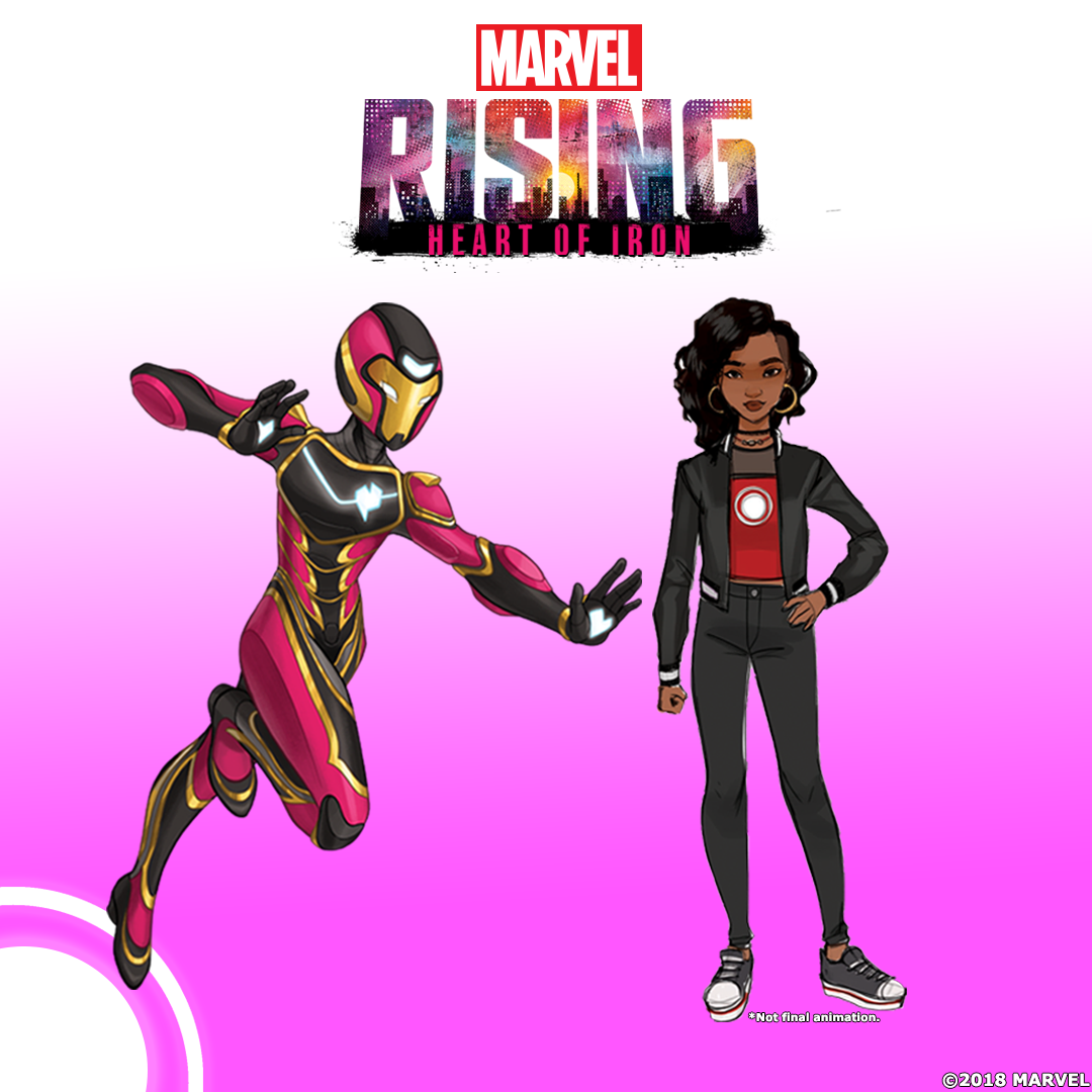 Wallpaper #X_REOpMBKFX8bn3rY3gq56 Marvel Rising Ghost Spider and Ironheart Animated Specials the Mary Sue