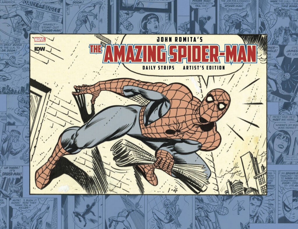 Wallpaper #rlj1M5MBzN9vxX34wDqo289 John Romitas the Amazing Spider Man Daily Strips Artists Edition