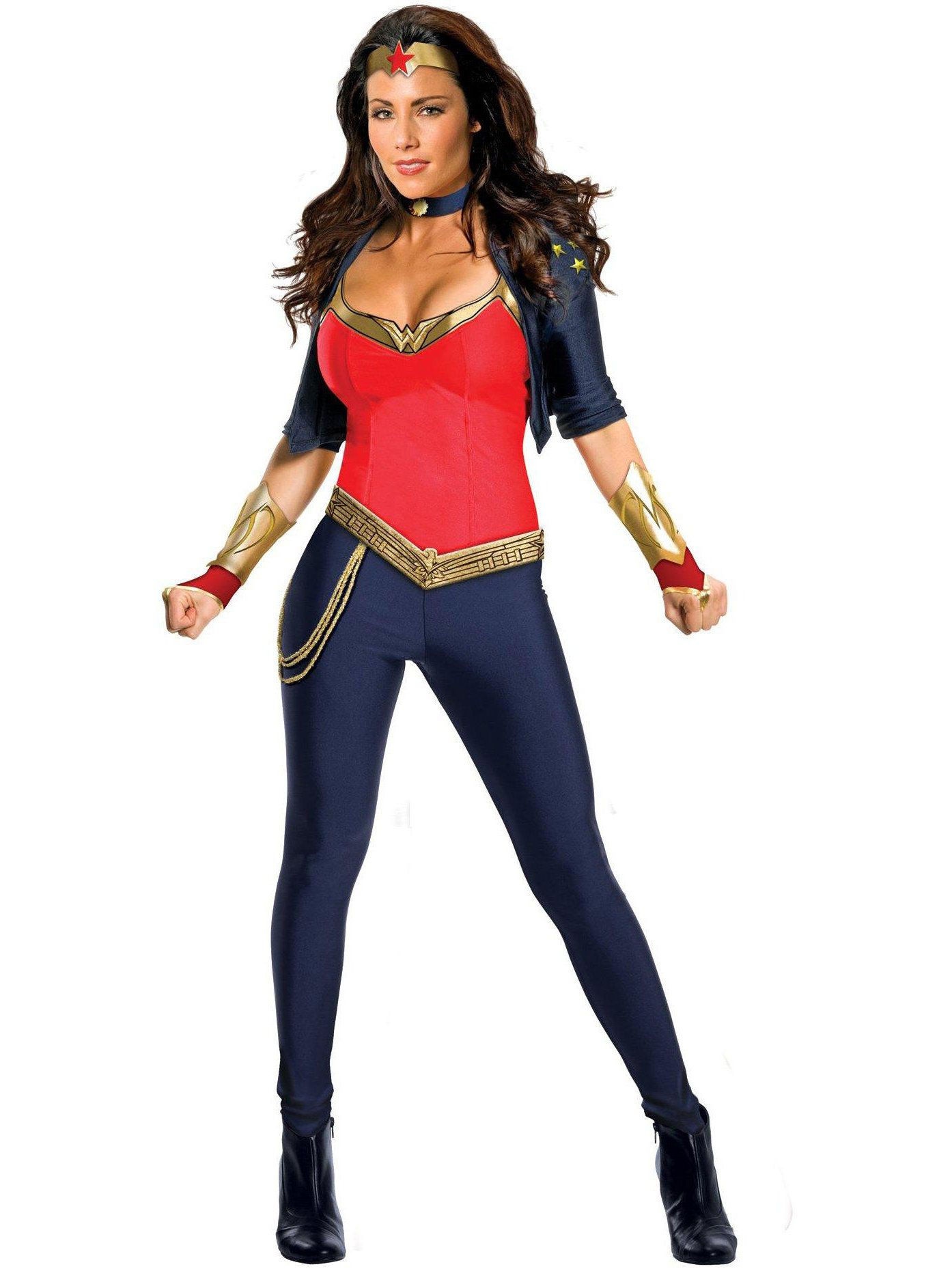 Wallpaper #V6eZMpMBlSzal8H189t4205 Deluxe Wonder Woman Adult Halloween Cosplay Costume N19 Promotional