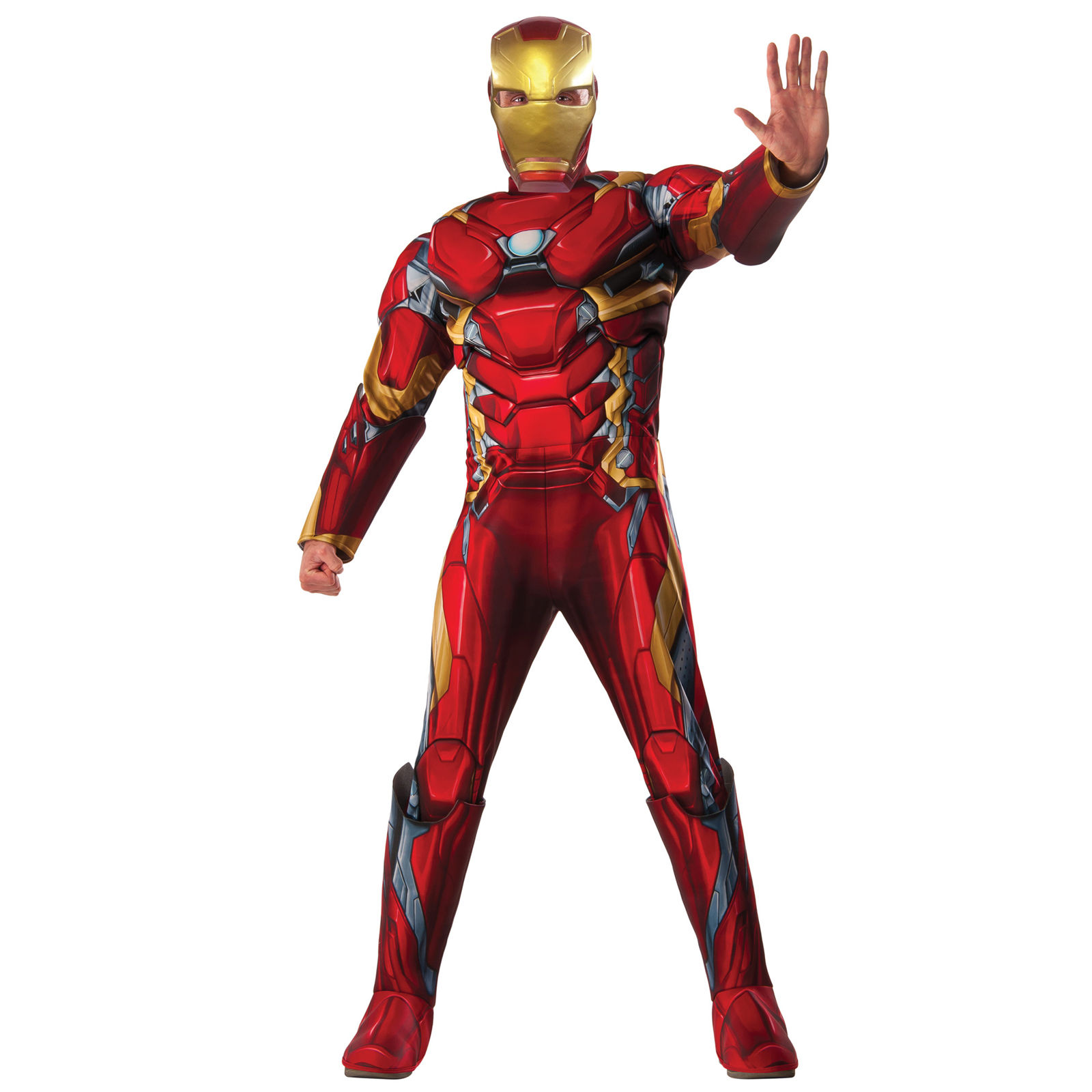 Wallpaper #dRmJOY8BtGB6xQ78t6rl24 Captain America Civil War Iron Man Deluxe Adult Muscle Costume