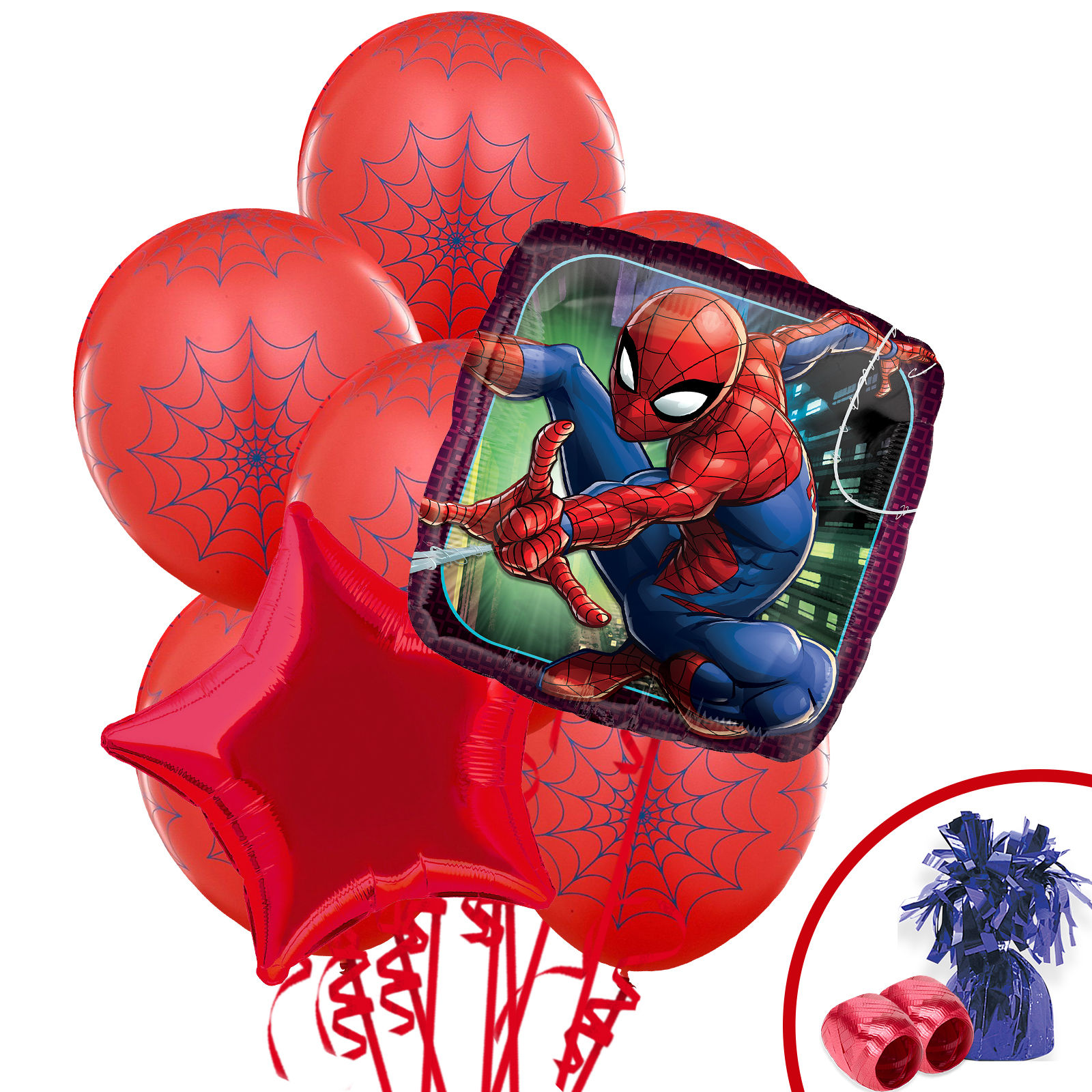 Wallpaper #MDHaNZMB5zzyi_yY3VhD176 Spiderman Webbed Wonder Balloon Bouquet Partybellcom