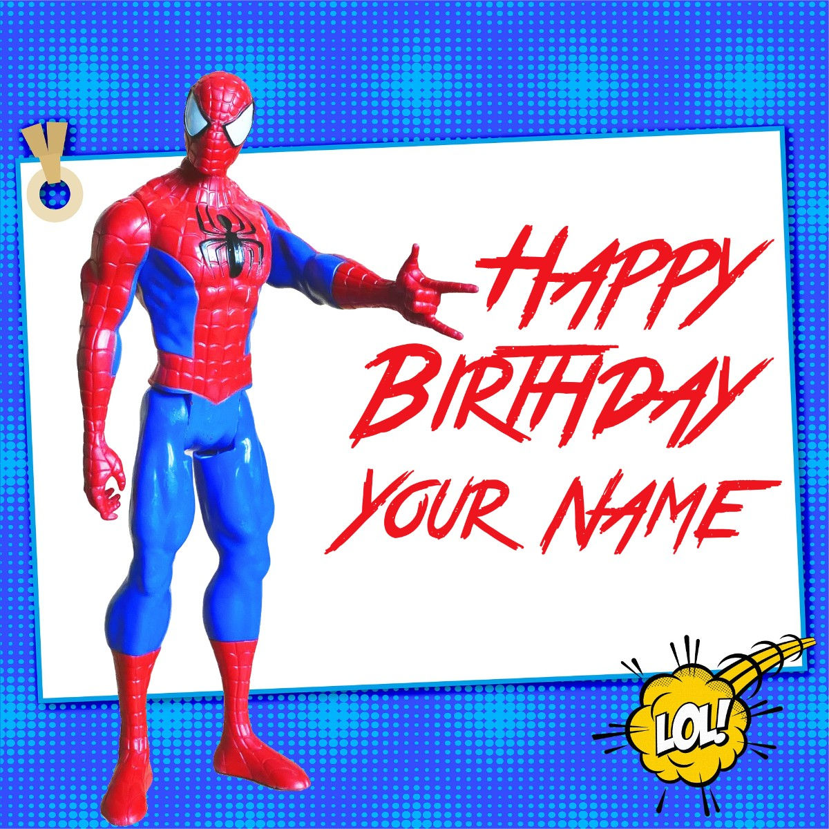 Wallpaper #JxVKNpMB-CQNECa20icS33 Spiderman Custom Birthday Image