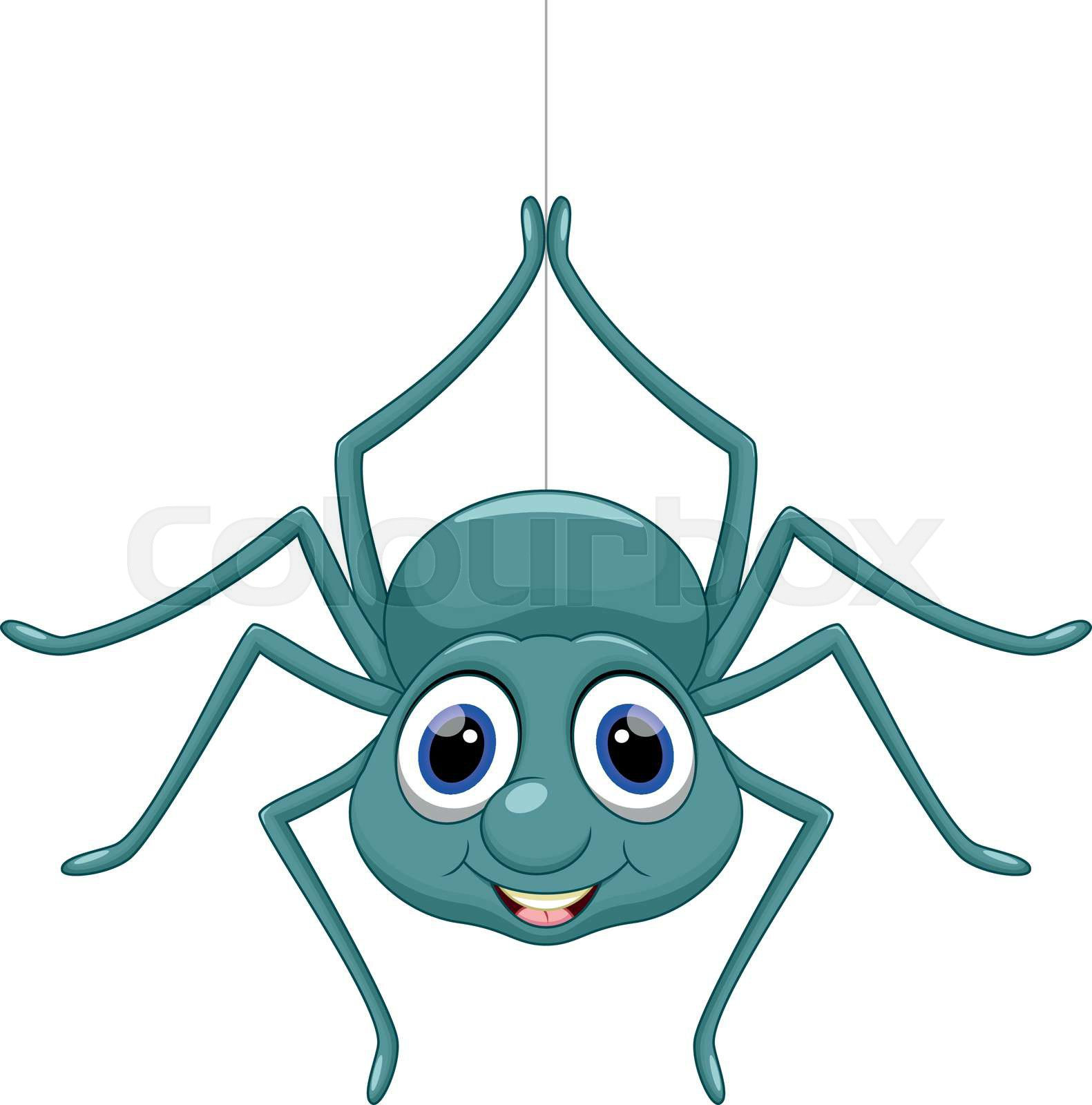 Wallpaper #46455 Brown Spider Cartoon Isolated Illustration Stock Vector Image Art Alamy