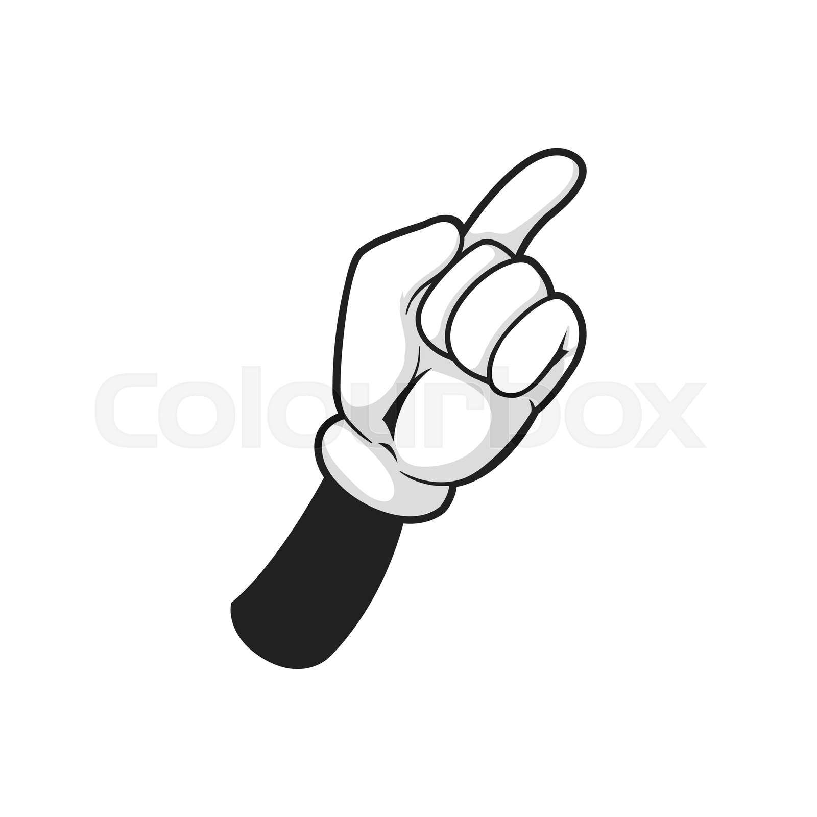 Wallpaper #_GfQEZMBSpphPi3-c_iD339 Pointing Index Finger Hand Gesture Calling Someone Stock Vector