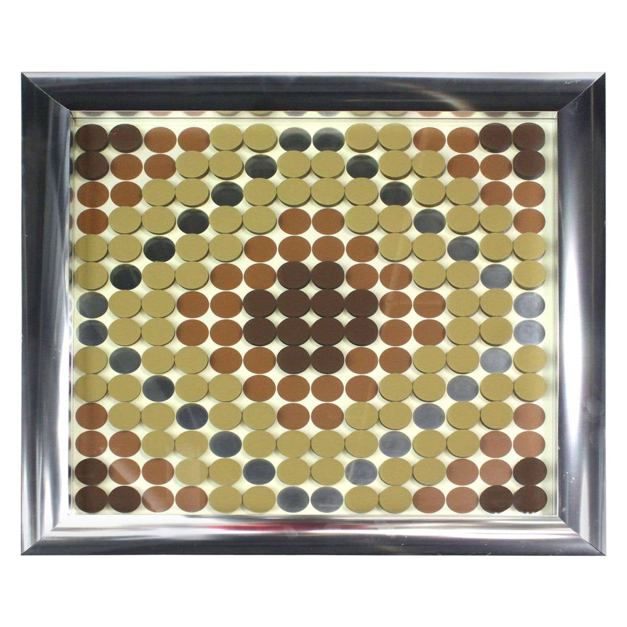 Wallpaper #1GfmC5MBSpphPi3-WtvR94 Three Dimensional Wall Sculpture by Norman Ives at 1stdibs