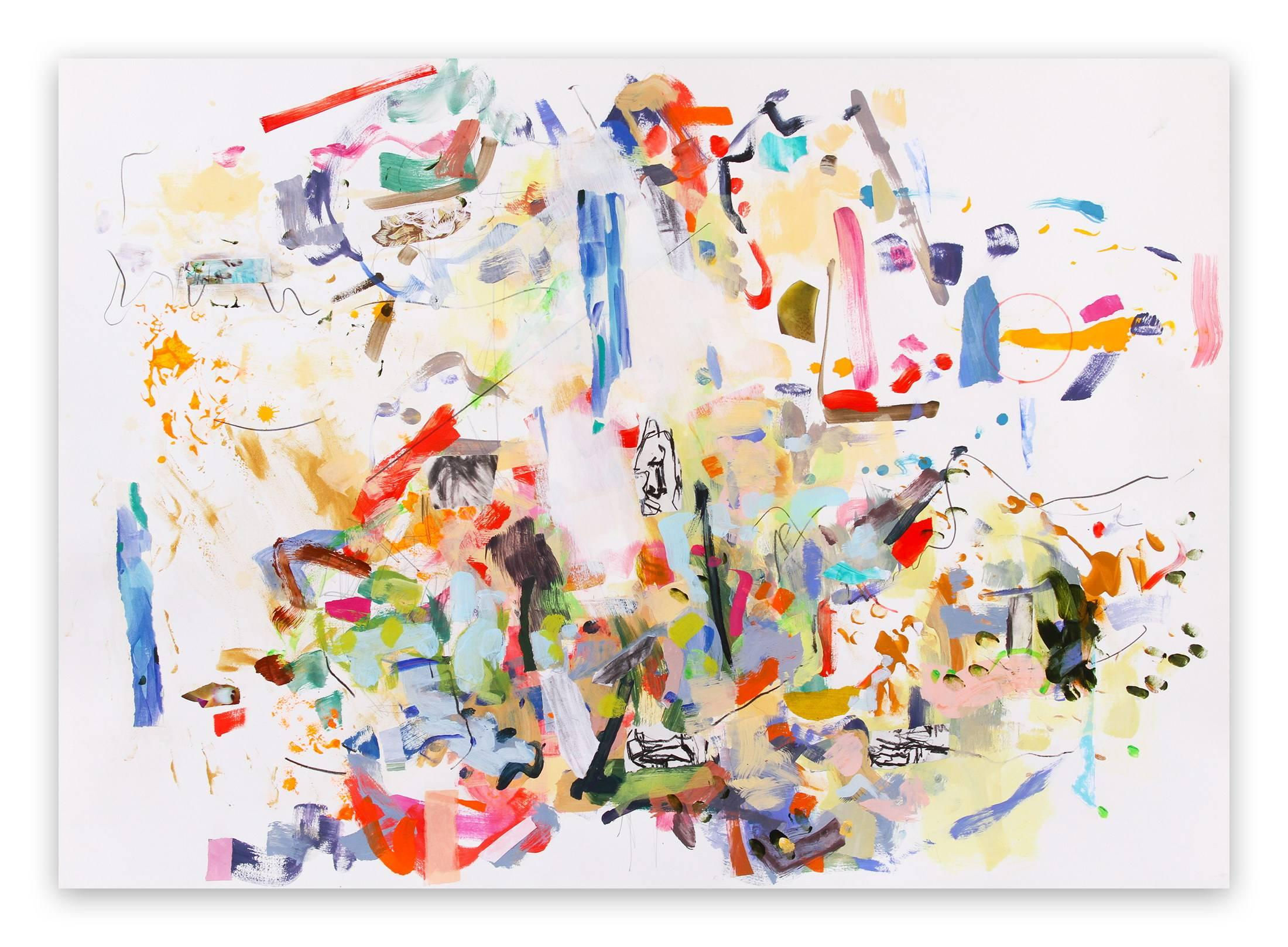 Wallpaper #SWeu7pIBSpphPi3-HV6n156 Gina Werfel Windswept Abstract Expressionism Painting for Sale at