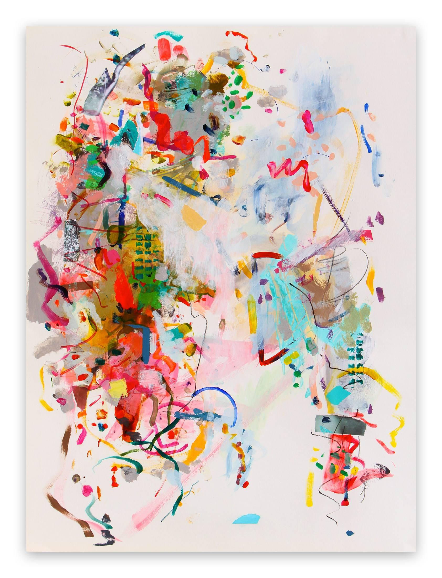 Wallpaper #SWeu7pIBSpphPi3-HV6n162 Gina Werfel Windswept Abstract Expressionism Painting for Sale at