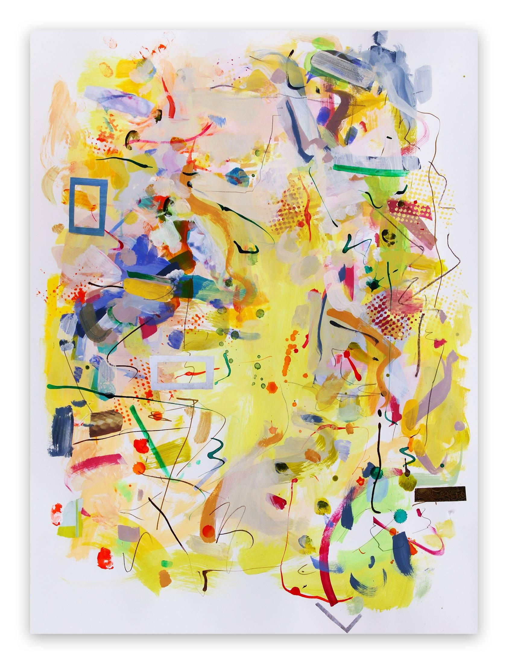 Wallpaper #SWeu7pIBSpphPi3-HV6n144 Gina Werfel Fragment Abstract Expressionism Painting for Sale at