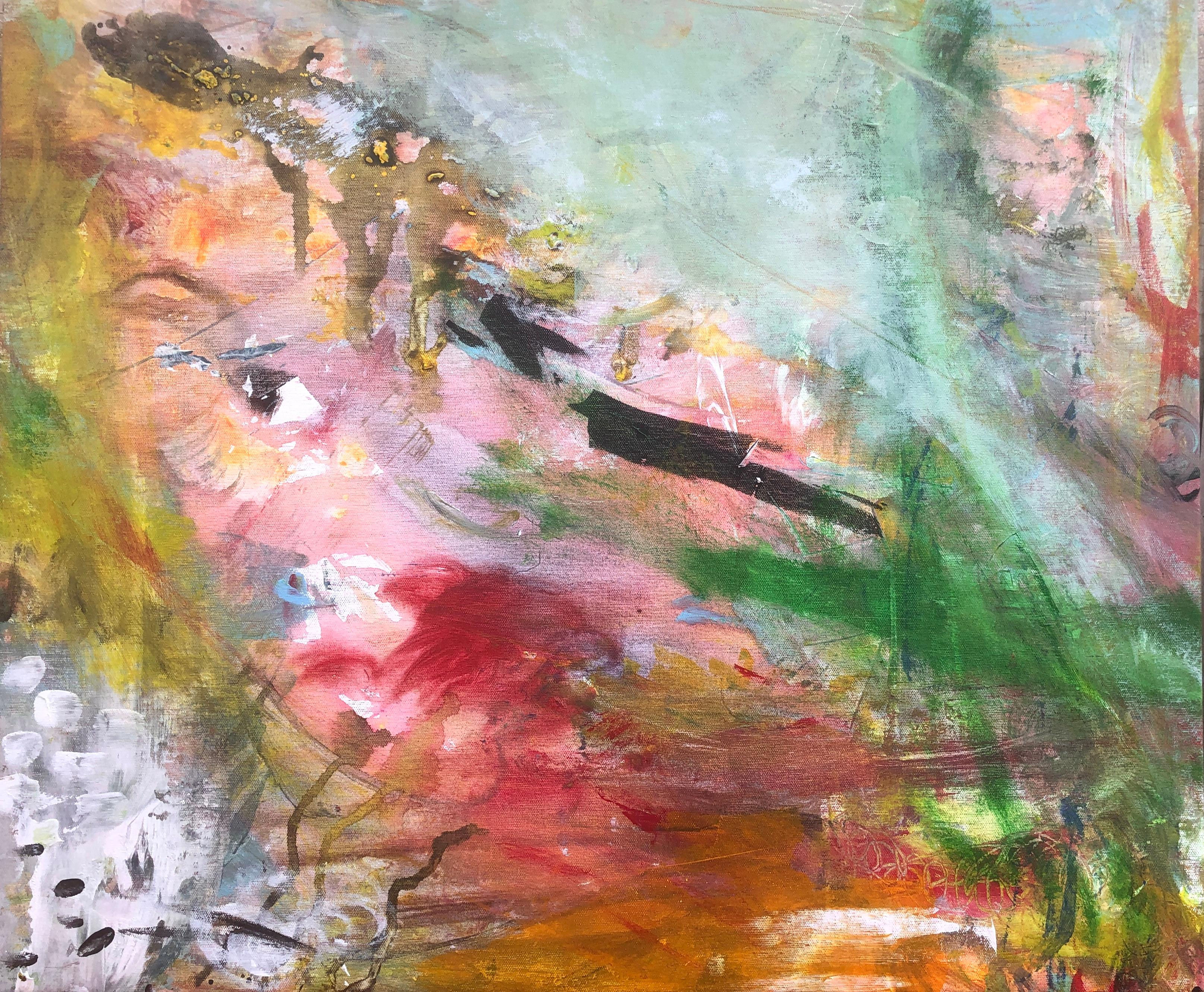 Wallpaper #SWeu7pIBSpphPi3-HV6n161 Nerea Caos the All Seeing Eye Oil on Canvas Painting Abstract