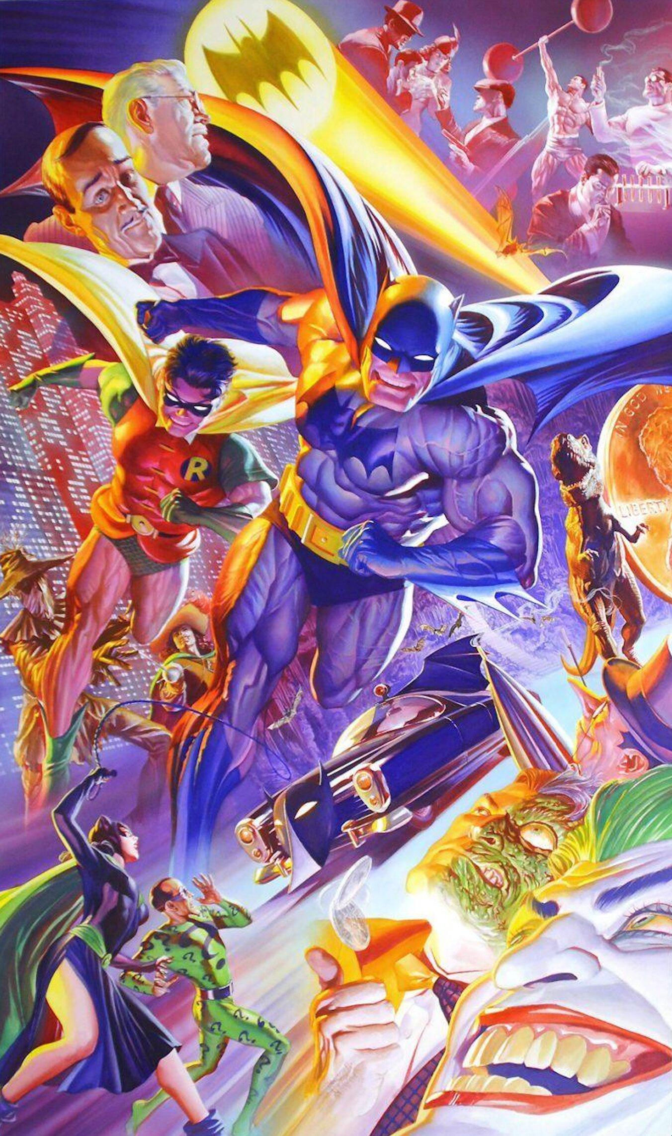 Wallpaper #6mgpH5MBSpphPi3-WCp134 Alex Ross the New Jla Signed by Alex Ross and Bruce Timm for Sale at