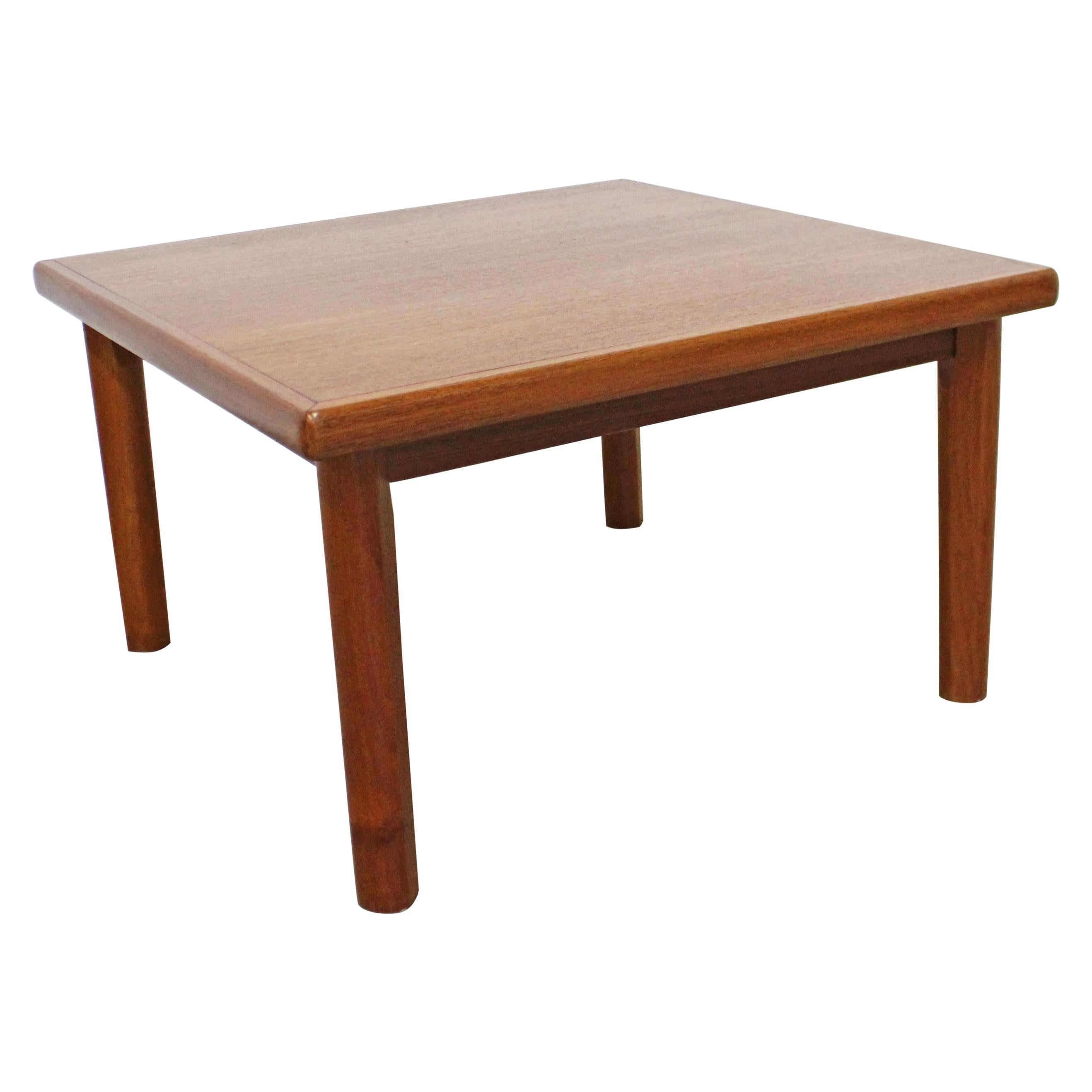 Wallpaper #7B0HLZMBlOZrFDOkWM3S47 Danish Teak Stone Tile Leaf Motif Coffee Table by Brdr Furbo at 1stdibs
