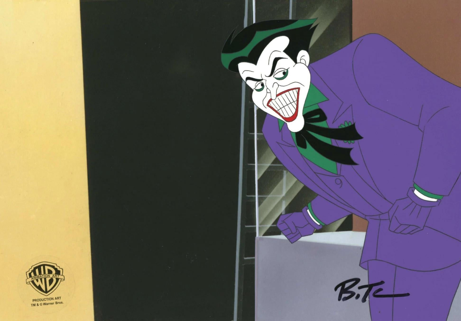 Wallpaper #B7gO2ZIBJvJKYCmELetV128 DC Comics Studio Artists the New Batman Adventures Original Cel and