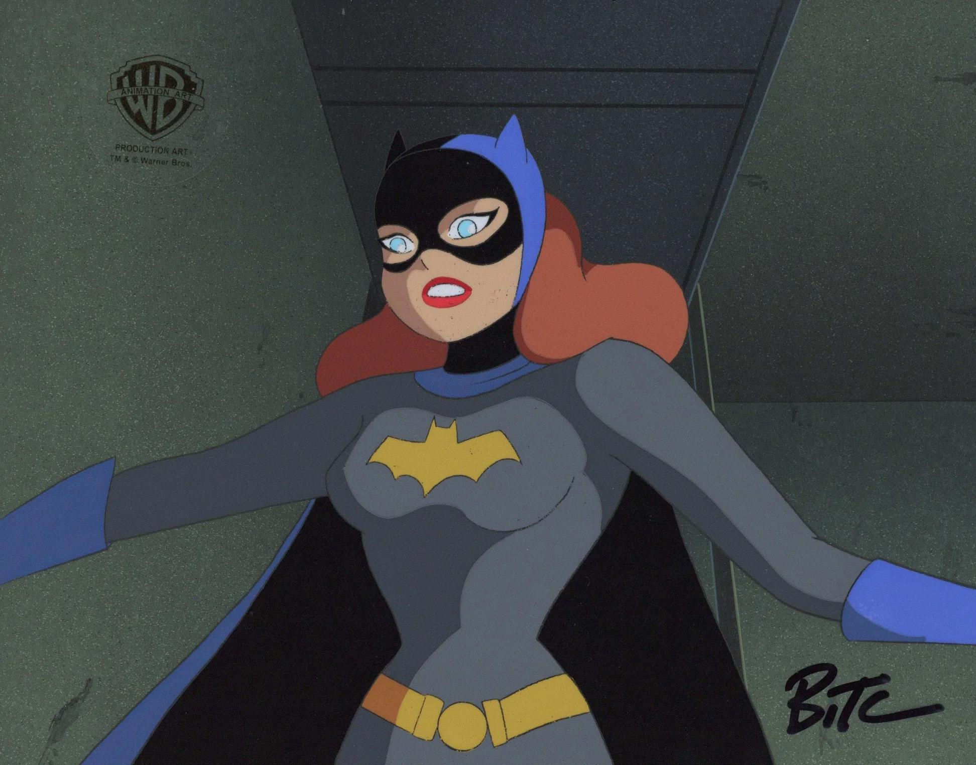 Wallpaper #5GjYFpMBSpphPi3-cwyE149 DC Comics Studio Artists Btas Original Cel Background Signed by