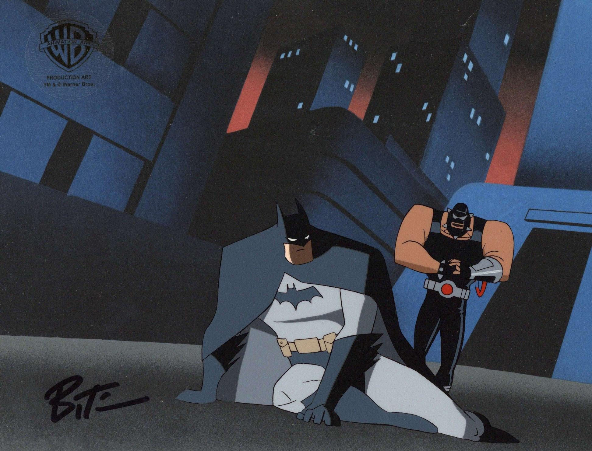 Wallpaper #0rl-3pIBJvJKYCmEQAWC251 Bruce Timm the New Batman Adventures Original Prod Cel Signed by